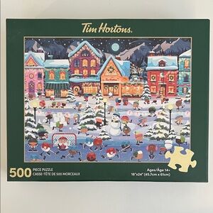 Tim Hortons - A Snowy Timbits Night - 500 pieces